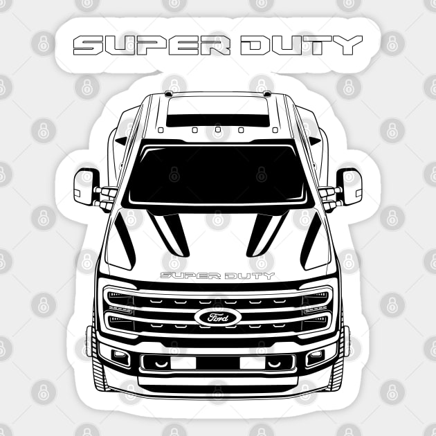 F350 Super duty 2023-2024 Sticker by V8social